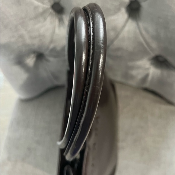 Authentic Prada Brown Leather Shoulder Bag - EUC - Picture 4 of 11